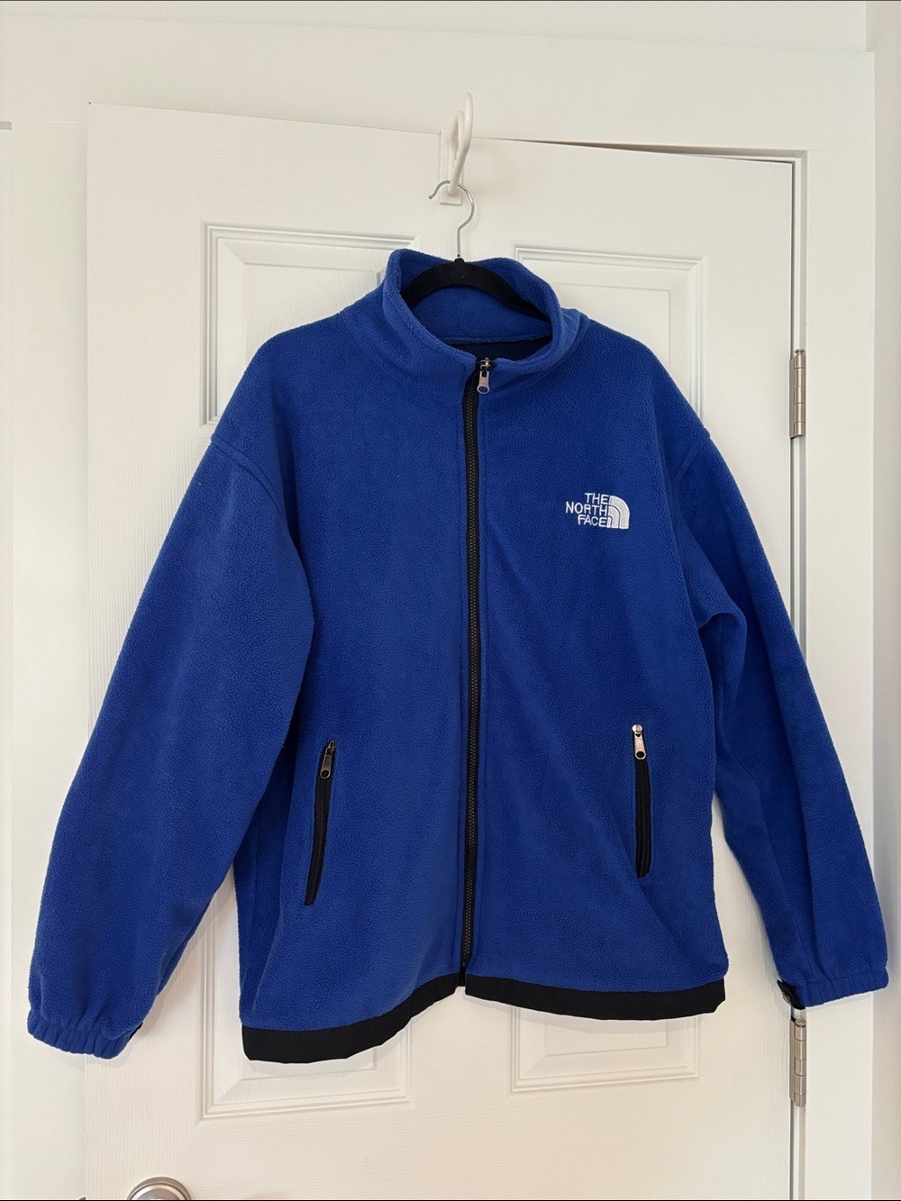 The North Face men’s Summit Series Blue Full-Zip Fleece Jacket size XL - Picture 3 of 12
